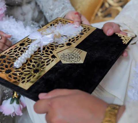 Luxury Nikkah Certificate Booklet