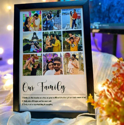 ✨ Father & Family Customized Frame ✨